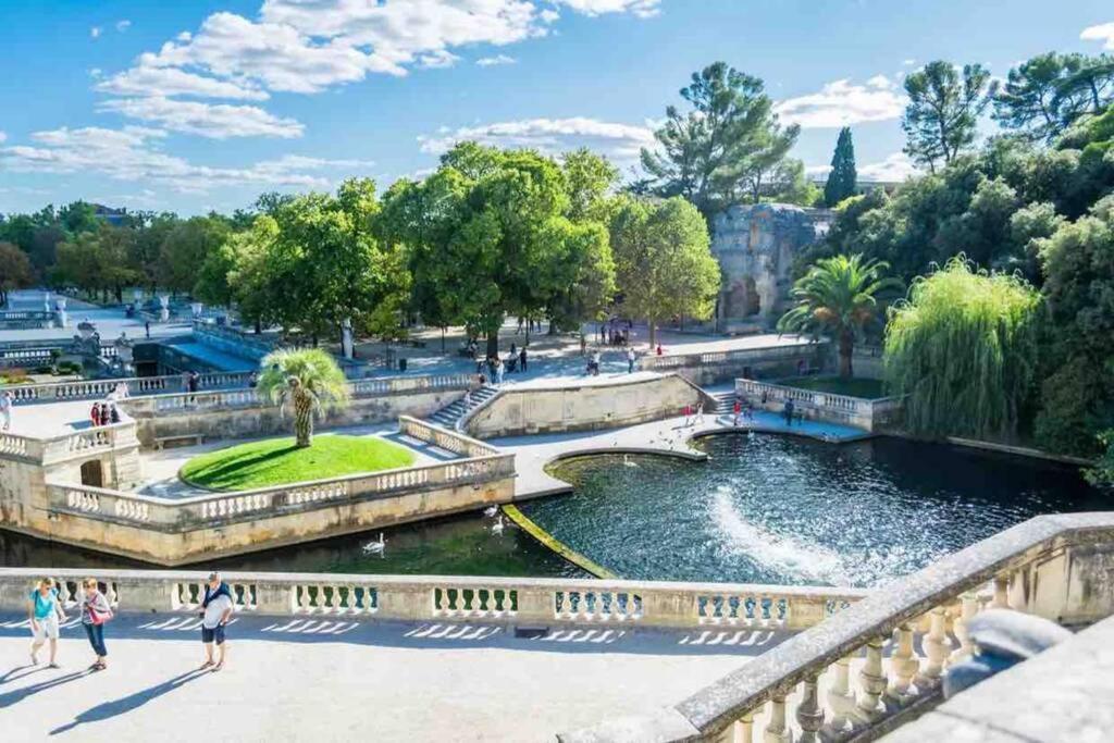 Le Jad Joli F2 Proche Gare, Arenes Avec Terrasse Privee Apartment Nîmes Exterior foto